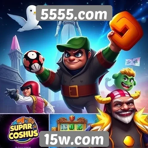 Os jogos mais populares do 5555.com